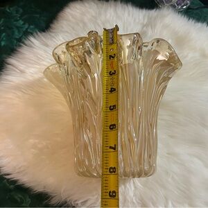 Murano Gold Glass Vase